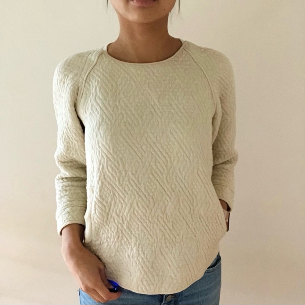 Ulla Johnson Cream Cozy Sweater